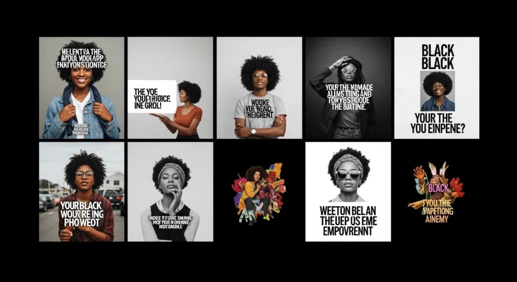 Instagram Captions for Black Posts