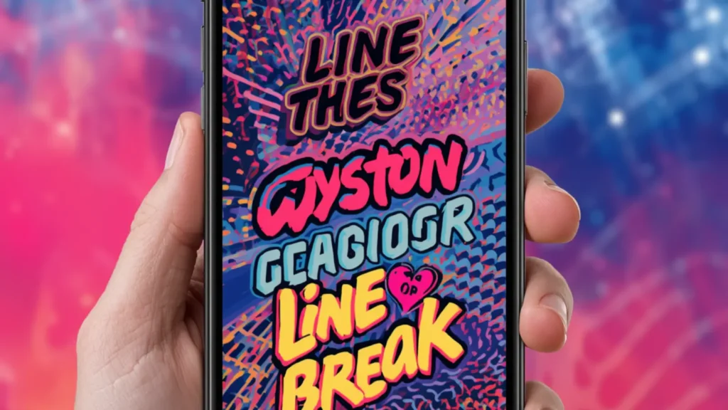 Line Break Instagram Captions